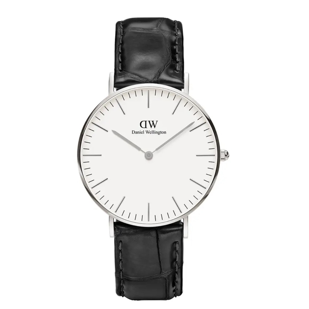 Daniel Wellington Dapper Reading 34 Silver, bracelet and extra band